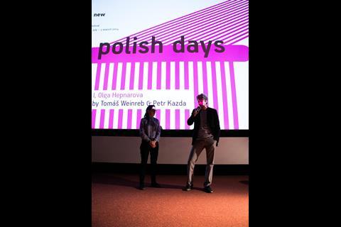 Polish Days - producer Agata Walkosz and director Tomas Weinreb presenting a work in progress of I, OLGA HEPNAROVA fot.K.Szwarc